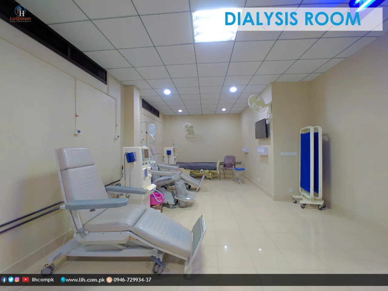 Dialysis Room at LuQman International Hospital, view 2