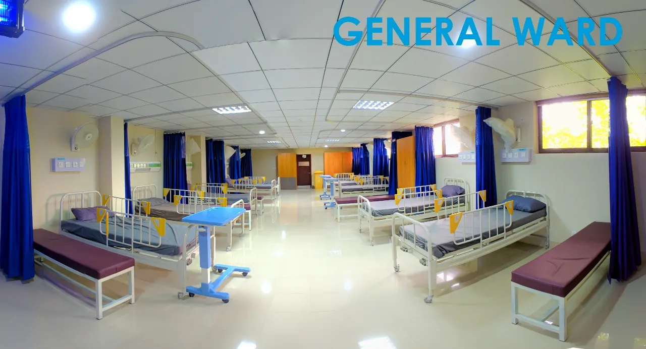 General Ward at LuQman International Hospital, view 1