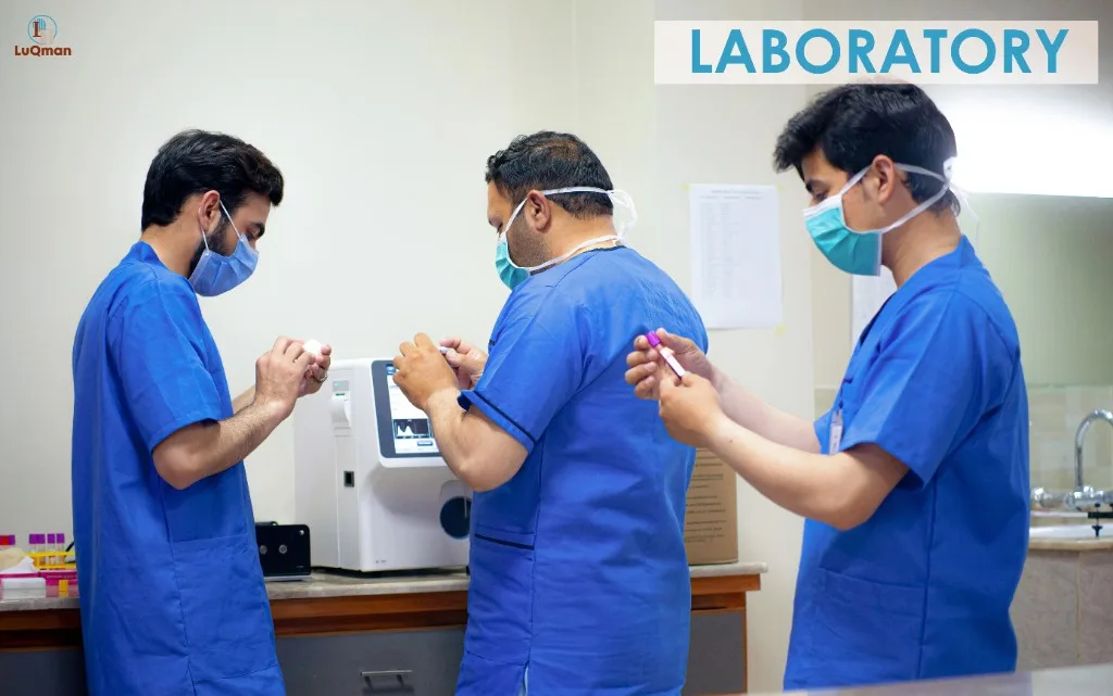 Laboratory at LuQman International Hospital, view 6