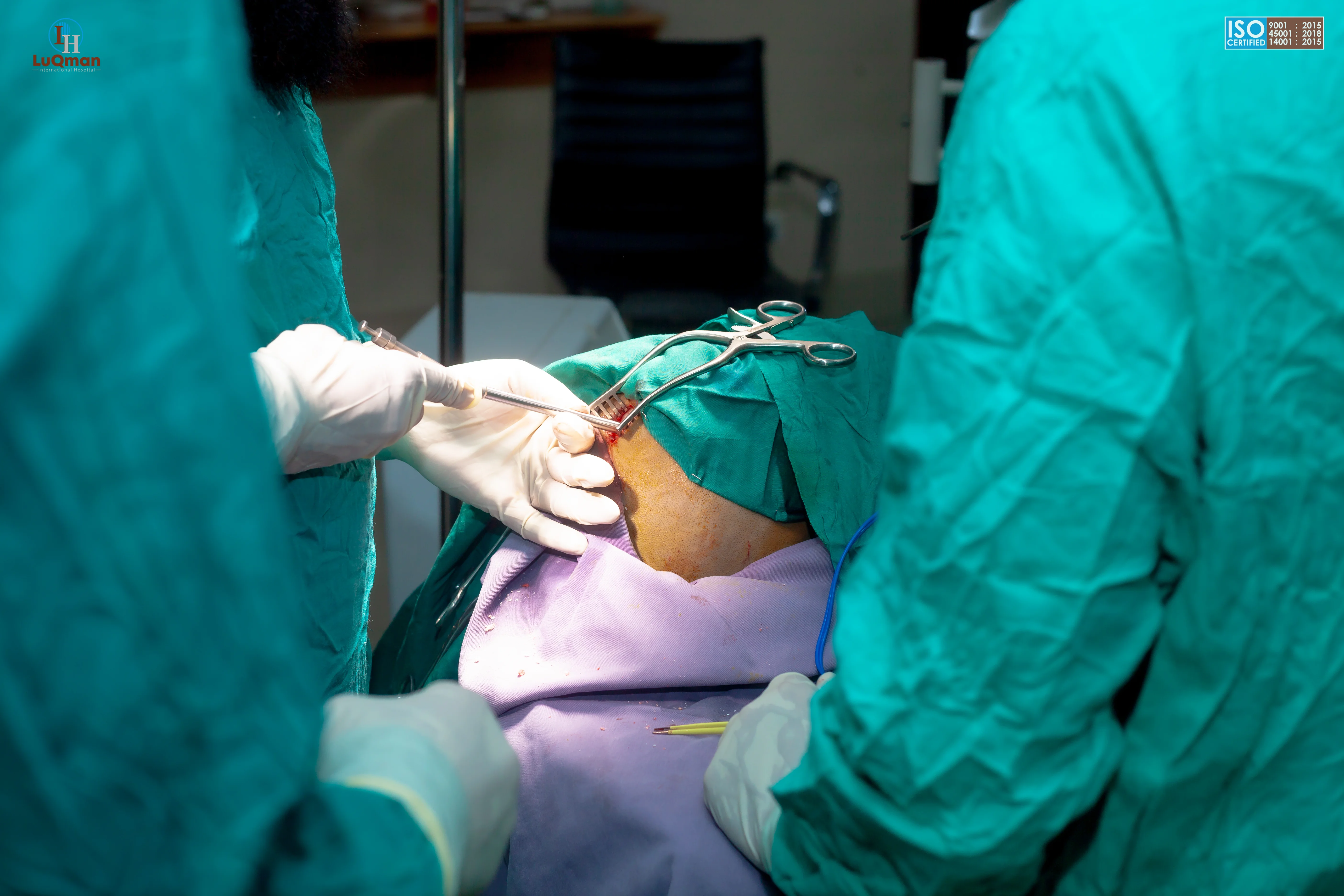 Neurosurgery department at LuQman International Hospital