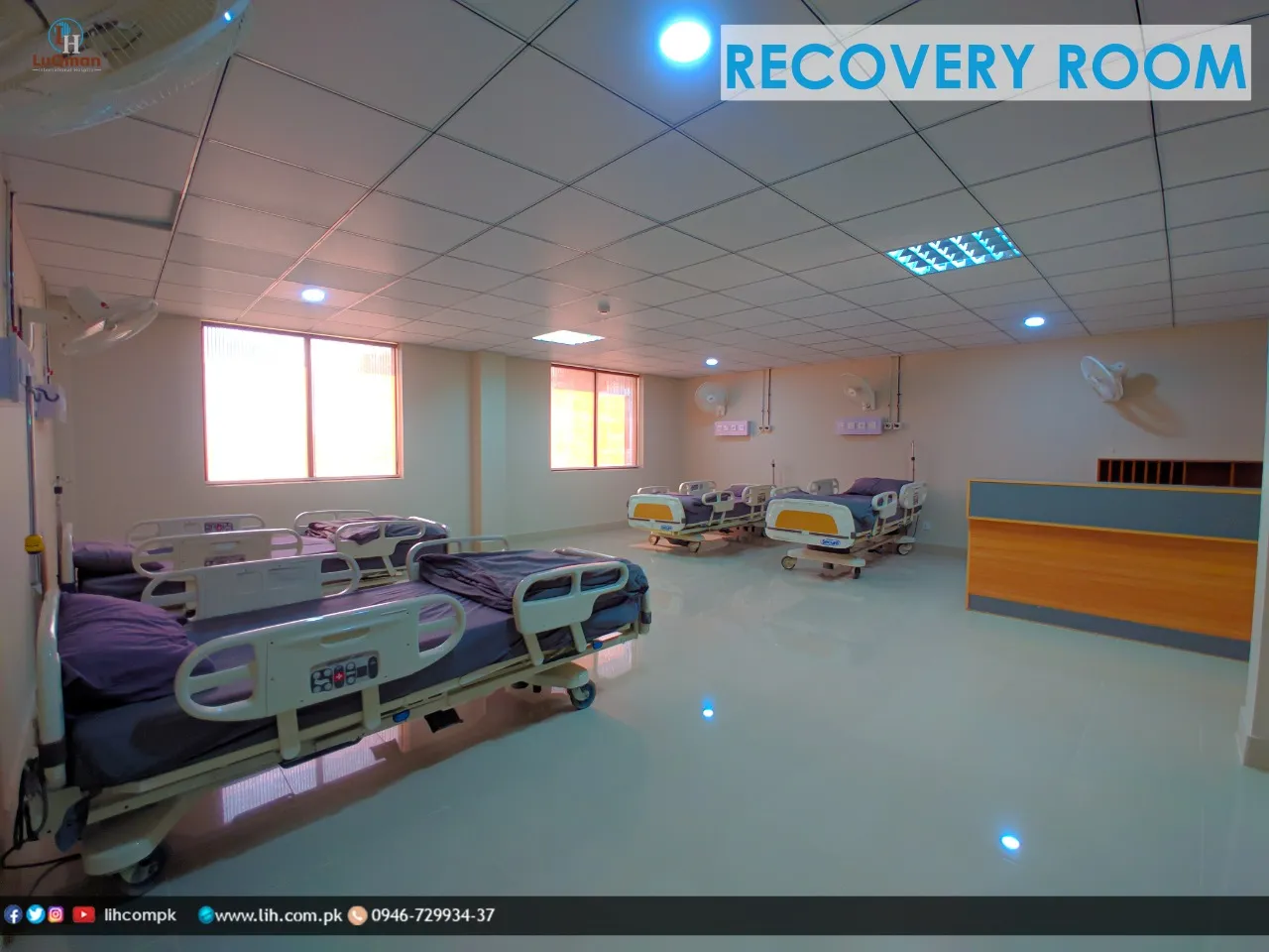 Recovery Room at LuQman International Hospital, view 1